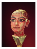 Head of the Child King Emerging from a Lotus Flower, from the Tomb of Tutankhamun