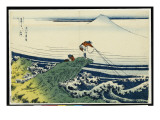 Kajikazawa in Kai Province, from the Series 'Thirty-Six Views of Mount Fuji' Giclee Print