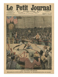The Victory of the Negro, Jack Johnson Knocks Jim Jeffries Out at the World Boxing Championship