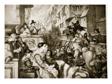 Buy The Train-Bands Leave London, Illustration from 'Hutchinson's Story of the British Nation', C.1923 at AllPosters.com