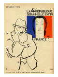Will the 4th Republic Still Be France? Isn'T 3 Enough?, from 'Le Temoin', 1933-35