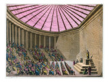 The Odeon in the Time of Pericles, Illustration from 'Il Costumo Antico E Moderno' Giclee Print