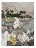 Buy Jesus Preaching by the Seashore, Illustration for 'The Life of Christ', C.1886-96 at AllPosters.com