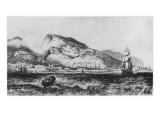View of Port Louis, Mauritius, Illustration from 'Iles De L'Afrique' by Armand D'Avezac