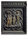 Buy St John the Baptist Announces Christ, Eighth Panel of South Doors of the Baptistery of San Giovanni at AllPosters.com