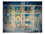 View of the North Wall Depicting Scenes from the Life of the Virgin and the Life of Christ, C.1305