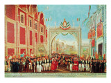 Buy Solemn and Peaceful Entry of the Army of the Three Guarantees into Mexico City at AllPosters.com