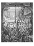 Billingsgate - Early Morning, from 'London, a Pilgrimage', Written by William Blanchard Jerrold