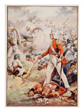 Buy Pennycuick Was Killed: His Gallant Son, a Mere Lad, Sprang Forward and Bestrode His Father's Body at AllPosters.com