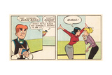 Archie Comics Retro: Archie Comic Panel; Betty and Veronica Black Book (Aged)