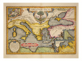 Map of the Voyage of the Argonauts, from the 'Theatrum Orbis Terrarum', 1603