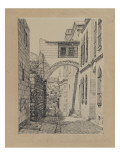 A Part of the Ancient Arch Called Ecce Homo, Illustration from 'The Life of Our Lord Jesus Christ'