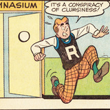 Archie Comics Retro: Archie Comic Panel; Conspiracy of Clumsiness (Aged)