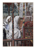 Buy Jesus Teaching in the Synagogue, Illustration for 'The Life of Christ', C.1886-94 at AllPosters.com