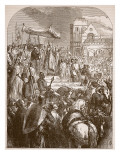 Buy Pope Urban Ii Preaching the First Crusade in the Marketplace of Clermont, 1096 at AllPosters.com