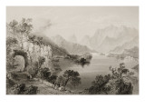 Buy The Upper Lake at Killarney, County Killarney, Ireland, from 'scenery and Antiquities of Ireland' at AllPosters.com