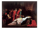 The Reconciliation of the Montagues and the Capulets over the Dead Bodies of Romeo and Juliet