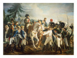 Buy Napoleon and the Bavarian and Wurttemberg Troops in Abensberg, 20th April 1809 at AllPosters.com