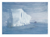 An Iceberg, Illustration from 'Nimrod in the Antarctic 1907-09' by Sir Ernest Shackleton