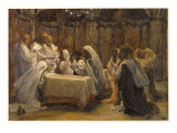 Buy The Communion of the Apostles, Illustration for 'The Life of Christ', C.1884-96 at AllPosters.com