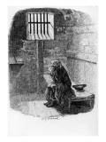 Buy Fagin in the Condemned Cell, Illustration from 'Oliver Twist' by Charles Dickens, 1838 at AllPosters.com