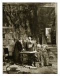 The Alchemist, Illustration from 'Hutchinson's Story of the British Nation', C.1923