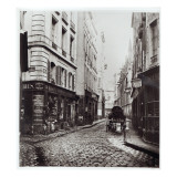 Buy Rue Saint-Severin, from the Rue De La Harpe, Paris, 1858-78 at AllPosters.com