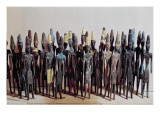 Buy Offering Statuettes, from the Temple of Obelisks, Byblos at AllPosters.com