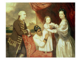 Buy George Clive and His Family with an Indian Maid, 1765 at AllPosters.com
