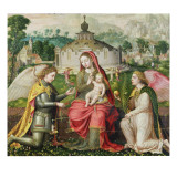 Virgin and Child with the Archangels Michael, Gabriel and Raphael