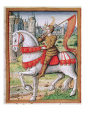 Ms 17 F.76 Joan of Arc from 'Vie Des Femmes Celebres', C.1505 Giclee Print
