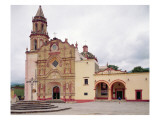 Facade of the Franciscan Mission Church of Saint James at Jalpan, 1751-58