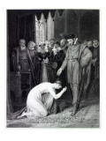 Buy Ellen Douglas Showing the Ring, from 'Lady of the Lake' by Walter Scott at AllPosters.com