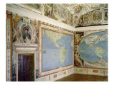 View of the Interior of the 'sala Del Mappamondo'
