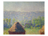 The Haystacks Or, the End of the Summer, at Giverny, 1891