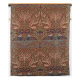 Peacock an Dragon, Hand Loomed Twill Curtain, Morris and Co., 1878