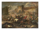 Buy Cavalry Skirmishes Between Crusaders and Turks at AllPosters.com