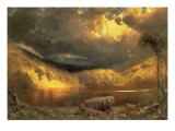 Buy Stormy Skies Above Echo Lake, White Mountains at AllPosters.com