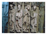 Buy Detail of the Portico De La Gloria Depicting the Apostles at AllPosters.com