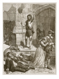 The Maniac Pronouncing the Doom of London During the Great Plague