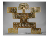 Buy Cast Tumbaga Pectoral, from Huaca Del Dragon, Caldas, Colombia, Tolima Style at AllPosters.com