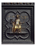 Buy Faith, Panel B of the South Doors of the Baptistery of San Giovanni, 1336 at AllPosters.com