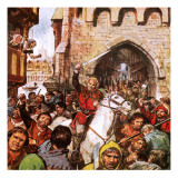 Jack Cade in a Desperate Fight to Secure the Thames Crossing