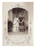 Miss Jenny Marston as Perdita and Mr F. Robinson as Florizel, Act Iv Scene 3