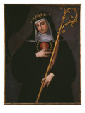St. Gertrude the Great Carrying the Sacred Heart of Jesus