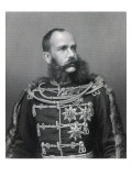Buy Emperor Franz Joseph I of Austria, Engraved by George J. Stodard at AllPosters.com