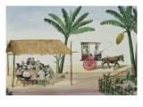 A Game of Panguingui, from 'The Flebus Album of Views in and around Manila', C.1845