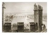 Buy The River Shannon and Limerick from the Cathedral Tower, County Limerick at AllPosters.com