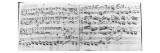 Autograph of the Partita 'sei Gegruesset, Jesu Guetig'