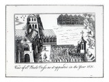 View of St. Paul's Cross as it Appeared in the Year 1621